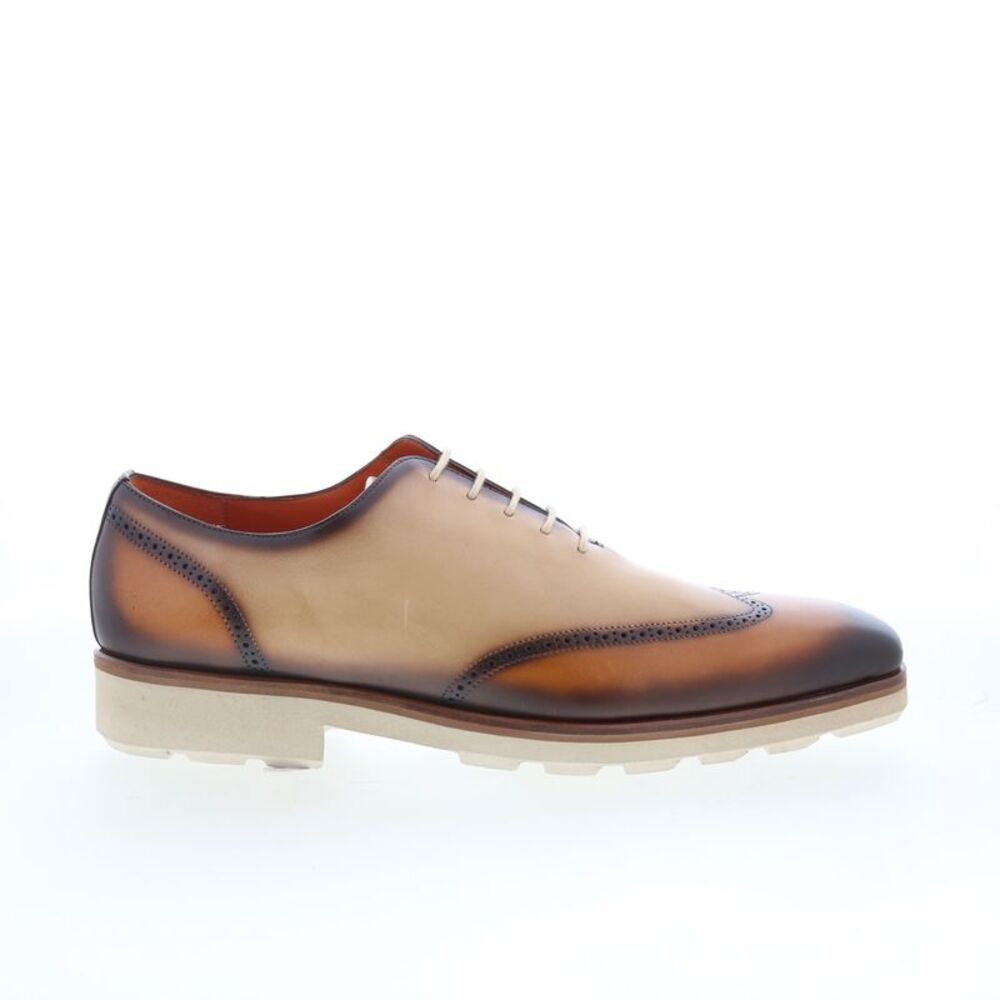 Mezlan Mens Mez WingTip Brown Shoes (NWT)